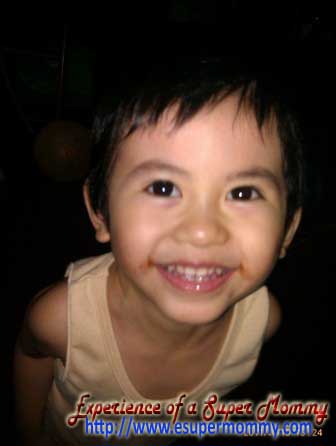 cute Filipino toddler smiles cute Filipino toddler smiles